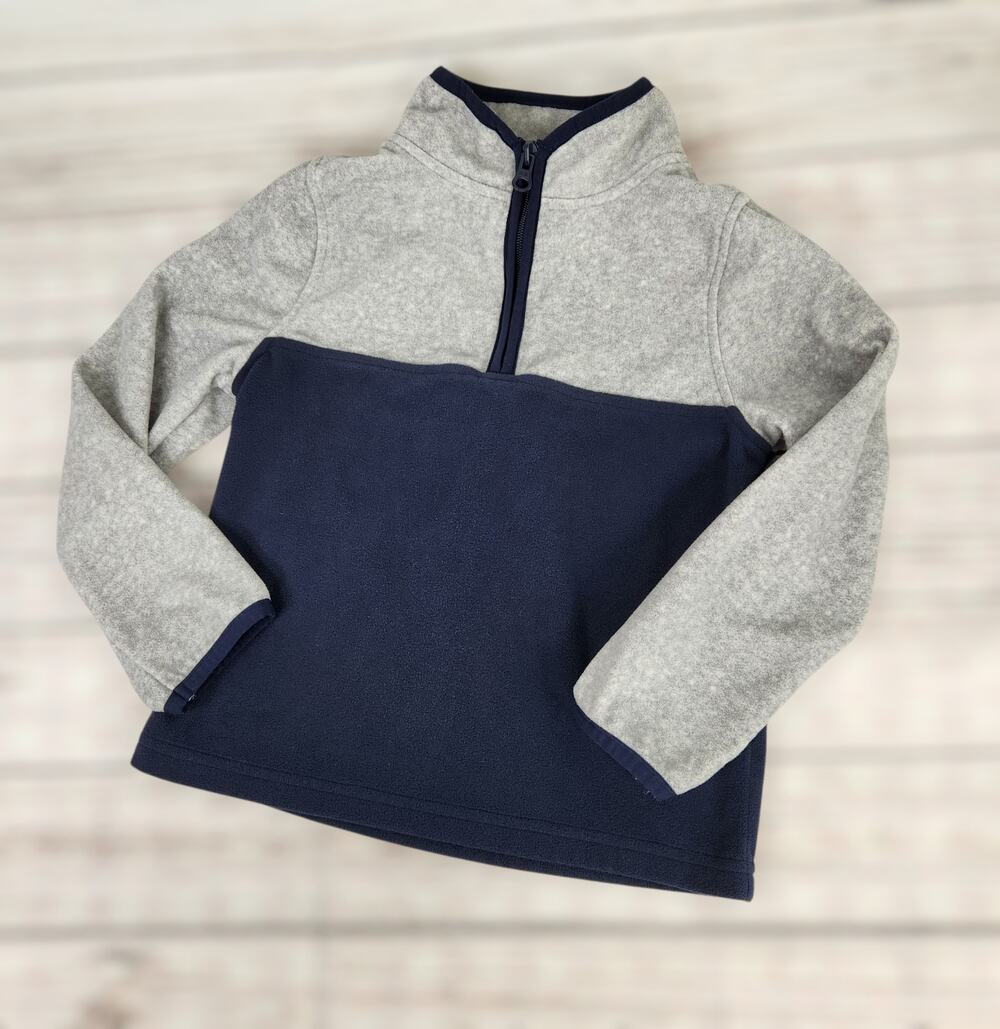 Oshkosh B'gosh Boys Half Zip Pullover Size 5 Cozy Fall